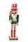 Christmas Nutcracker. Wizardi Classic Wooden Festive Decoration F07M14-31-N01702A